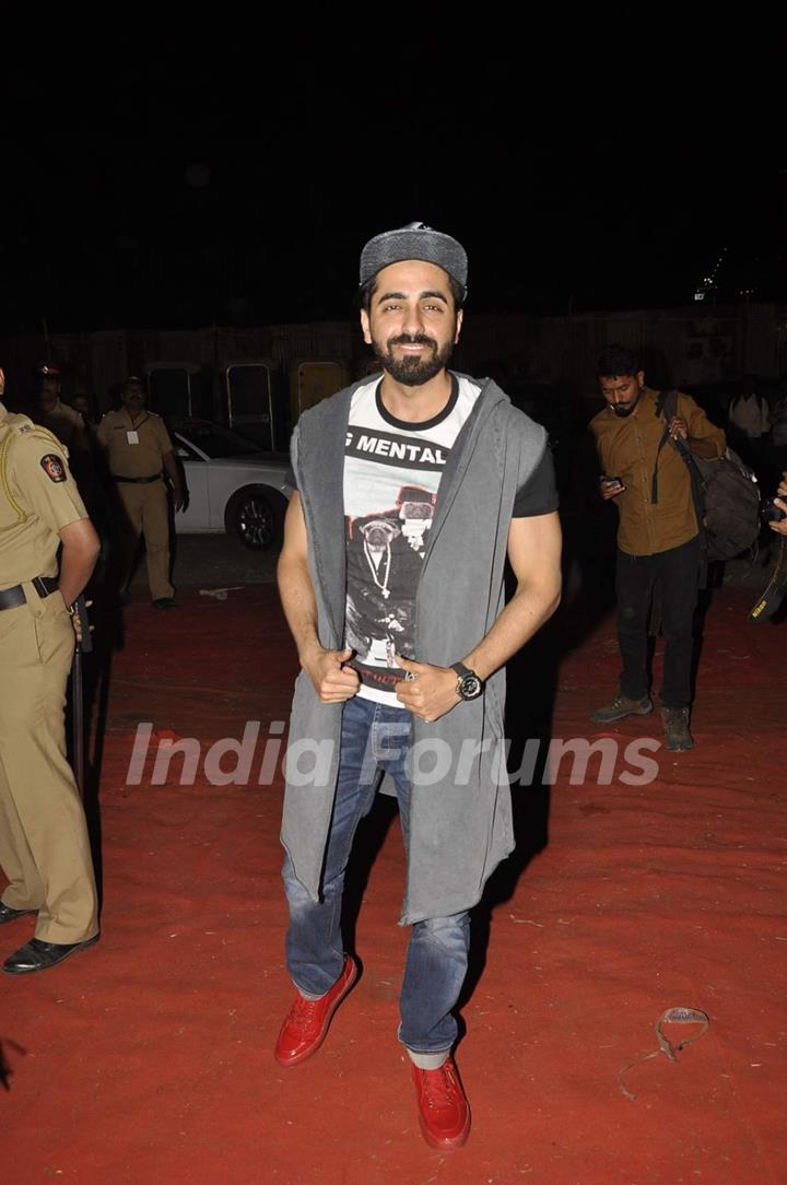 Ayushmann Khurrana at Umang Police Show 2016