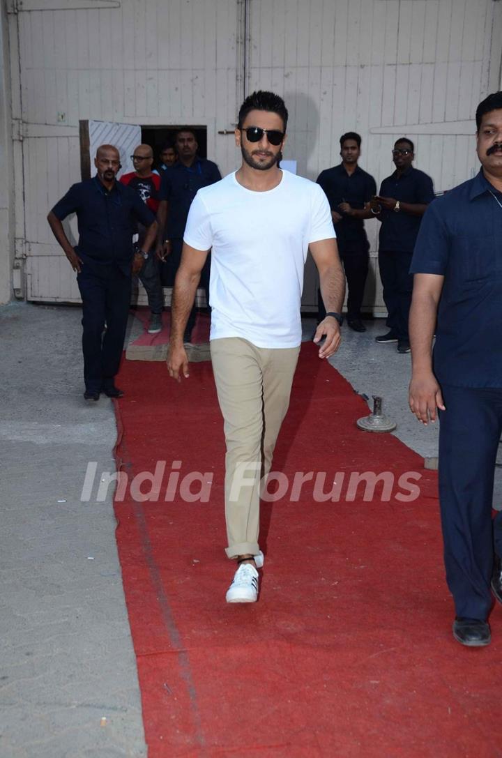 Ranveer Singh Snapped at Mehboob Studio!