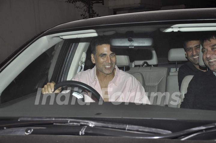 Akshay Kumar at Special Screening of 'Airlift'