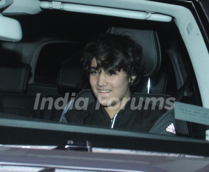 Akshay Kumar's Son Aarav at Special Screening of 'Airlift'