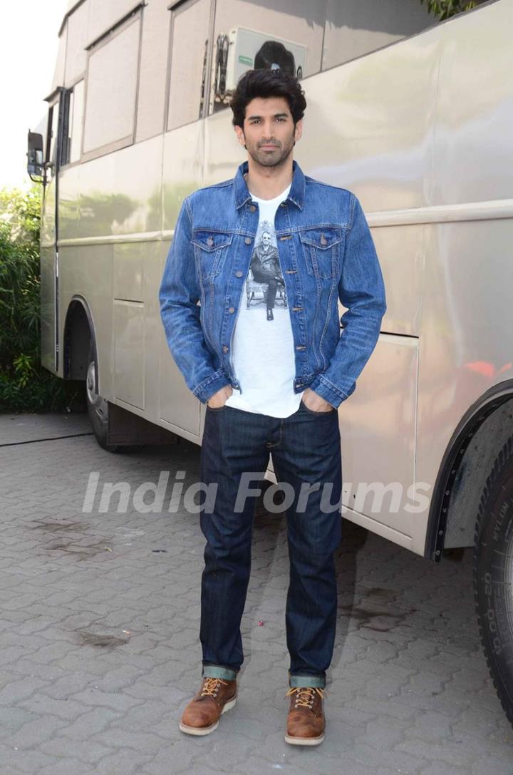 Aditya Roy Kapur at Promotions of Fitoor