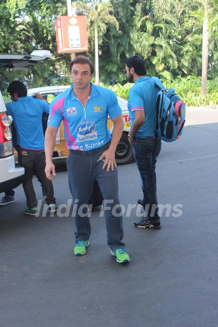 Sohail Khan snapped at Airport