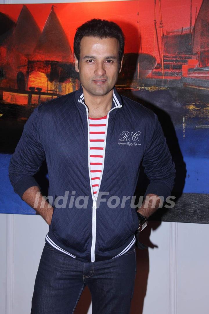 Rohit Roy at Prerana Joshi's Art Event