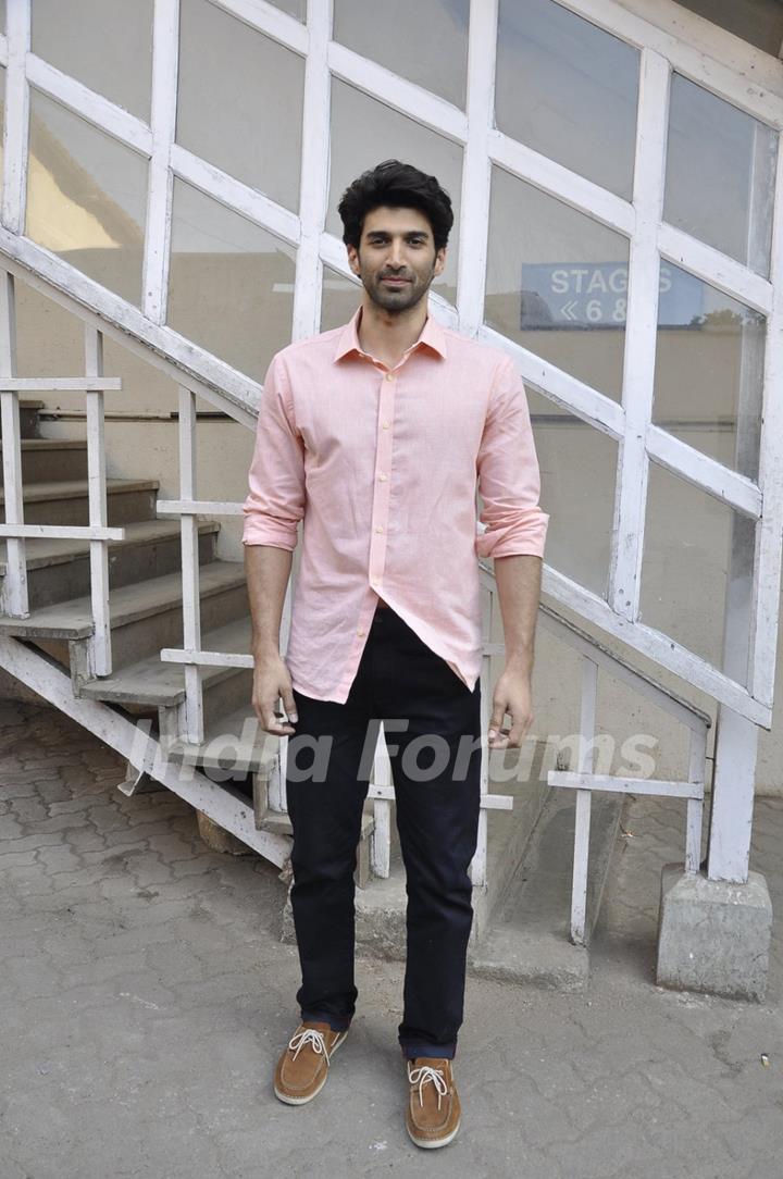 Aditya Roy Kapur snapped at Mehboob Studios