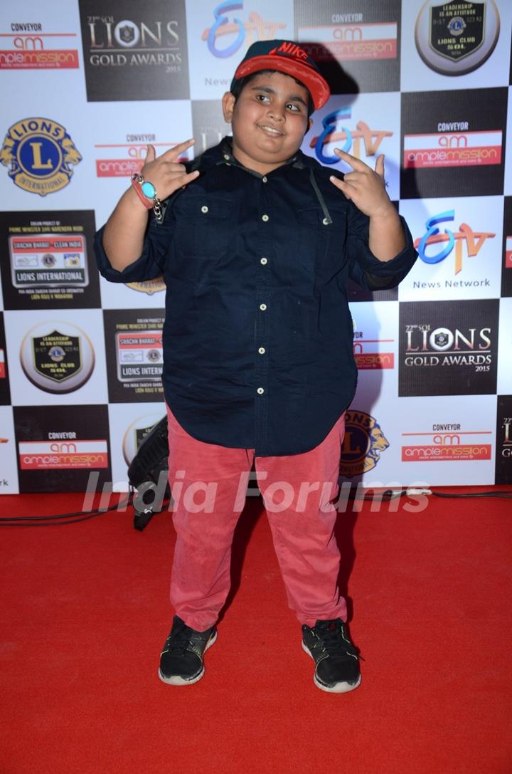 Akshat Singh at Lion Gold Awards