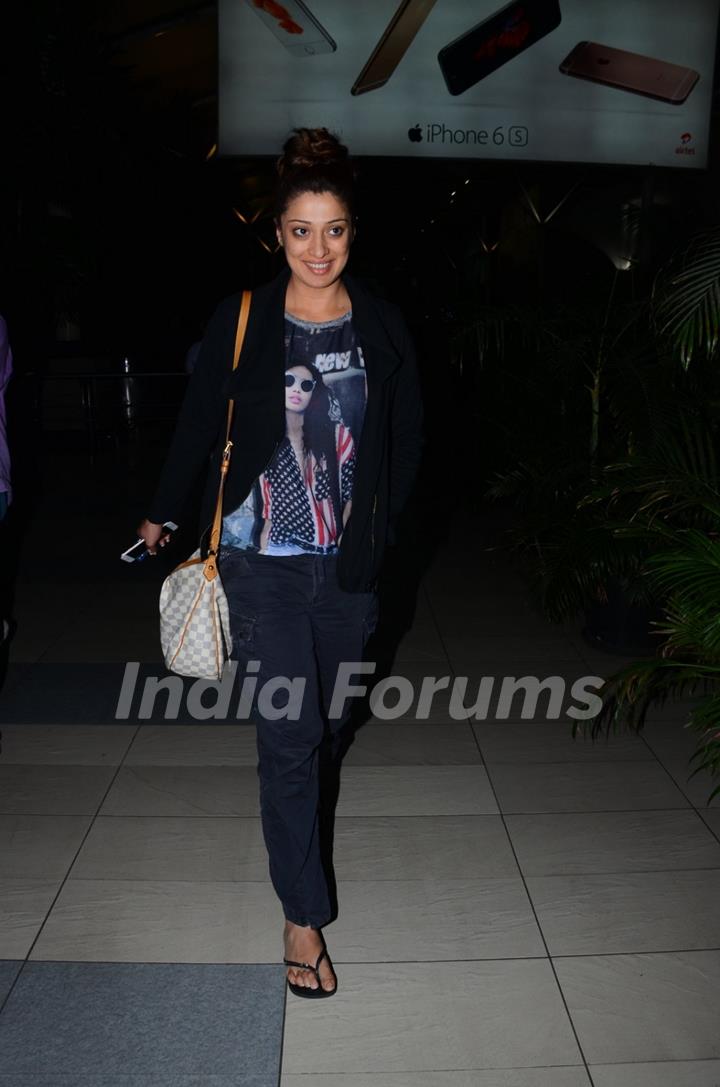 Lakshmi Rai Snapped at Airport