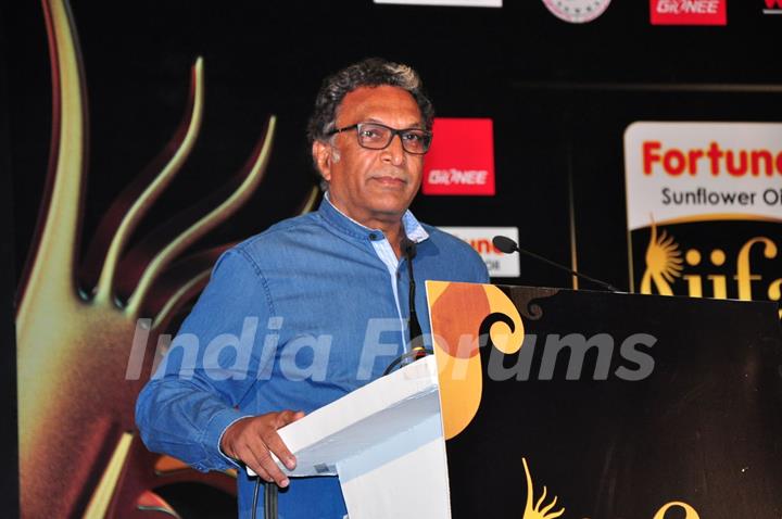 Nassar at Press Meet of IIFA Utsavam