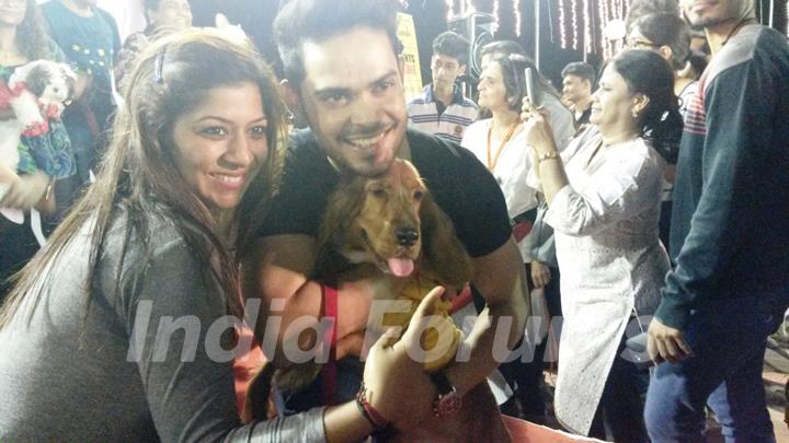 Kunwar Amarjeet Singh Snapped at Dog Show