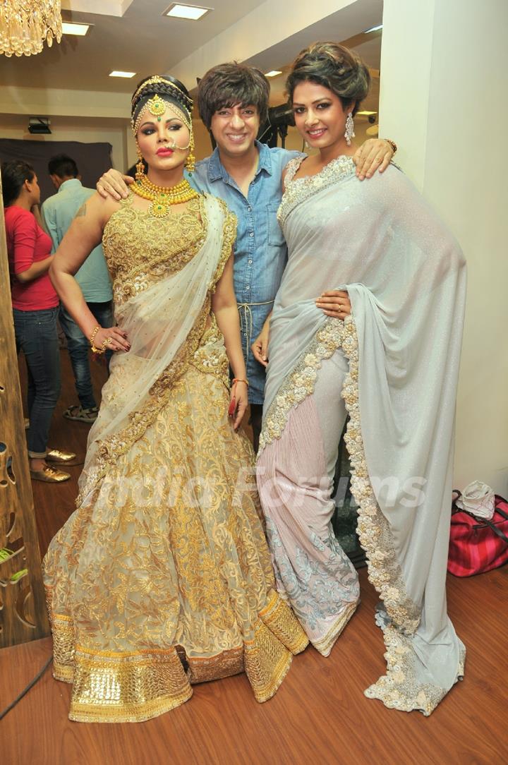 Rohhit Verma with Rakhi Sawant