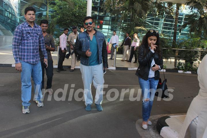 Ravi Kissen Snapped at Airport