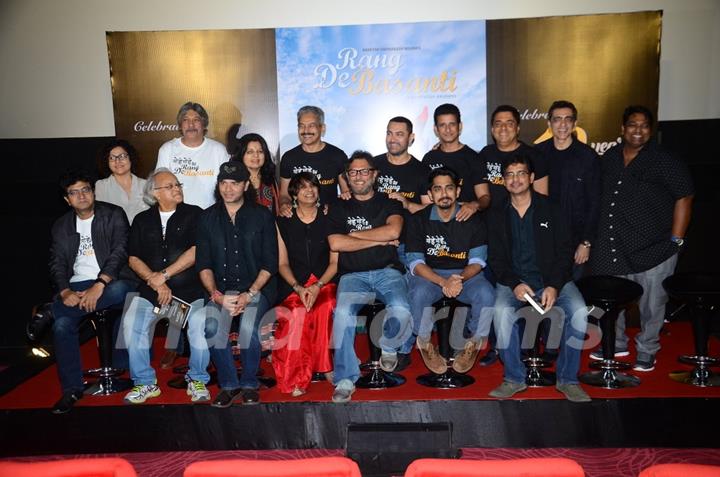 Rang De Basanti Team Reunites for 10years Celebrations