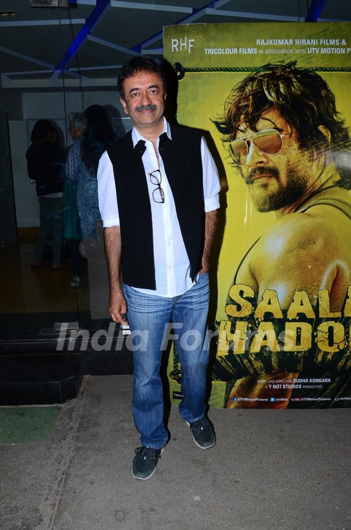 Rajkumar Hiani at Special Screening of 'Saala Khadoos'