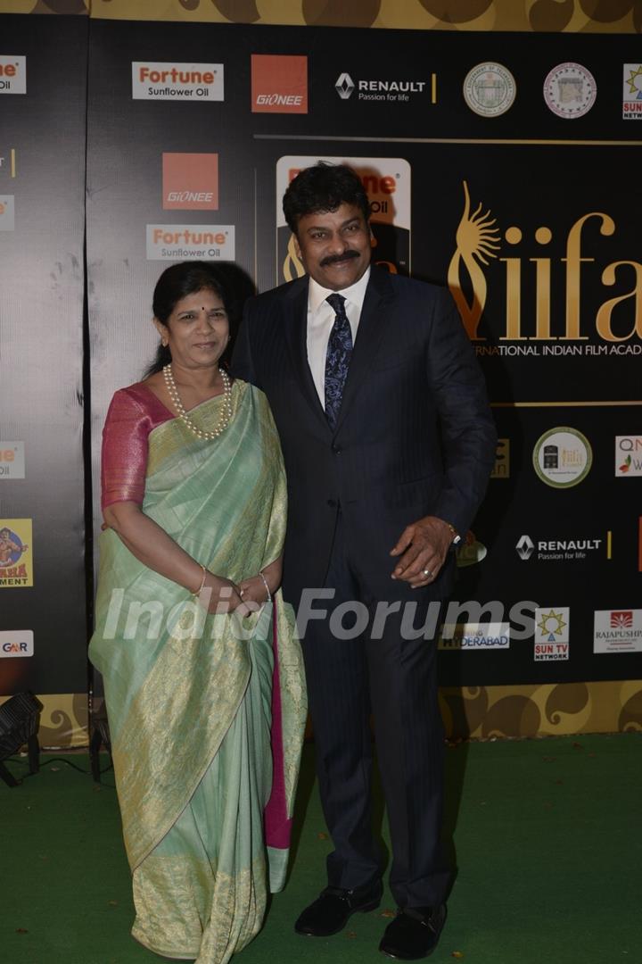 Superstar Chiranjeevi at IIFA Utsavam Day 2