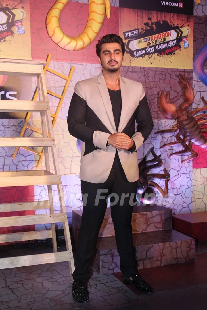 Arjun Kapoor at Press Meet of Khatron Ke Khiladi 7