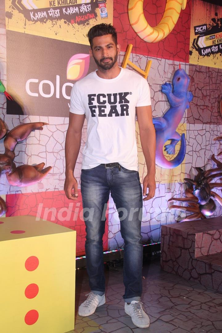 Vivan Bhatena at Press Meet of Khatron Ke Khiladi 7