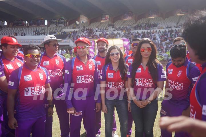 Celebs Snapped at CCL Match