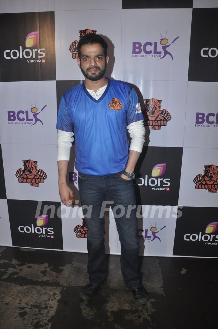 Karan Patel at Press Meet of 'Chandigarh Cubs' Team BCL