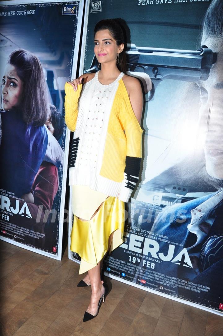 Sonam Kapoor at Song Launch of 'Neerja'