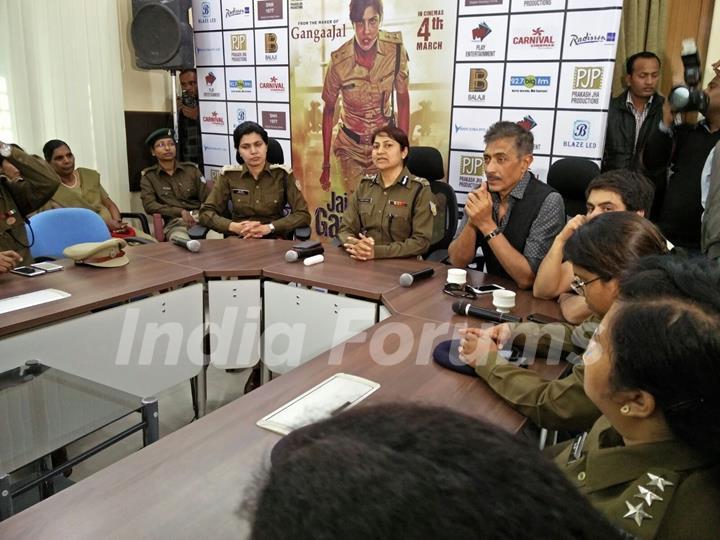 Prakash Jha & Manav Kaul meets real life Abha Mathur, CID IG Sampat Meena Promotes Jai Gangaajal