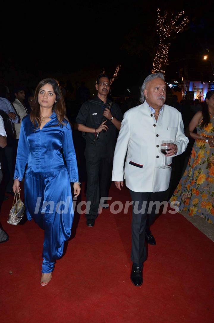 Vijay Mallya at Kingfisher Ultra Indian Derby Show