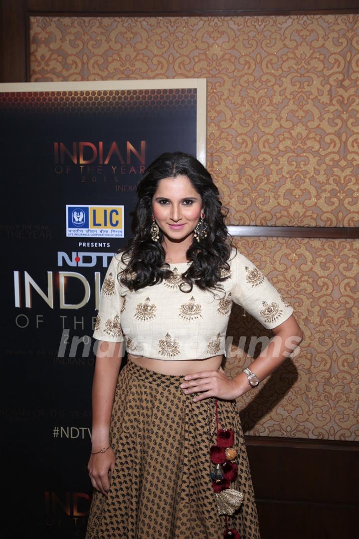 Sania Mirza at NDTV Indian of the Year Awards