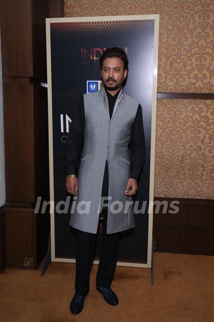 Irrfan Khan at NDTV Indian of the Year Awards