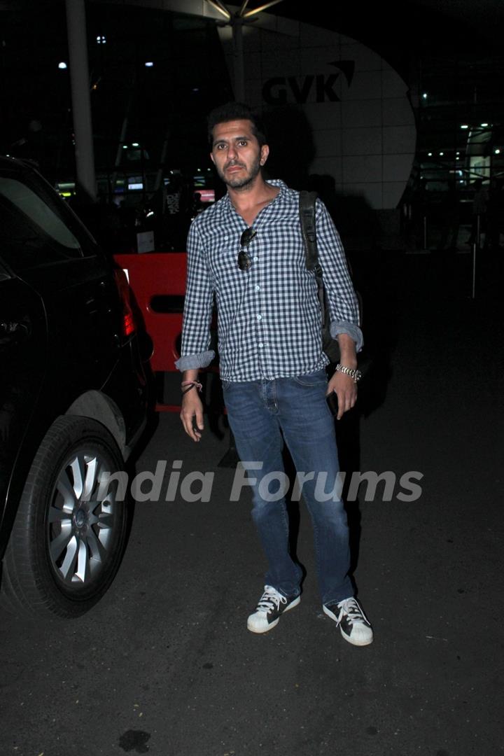 Ritesh Sidhwani was spotted at Airport