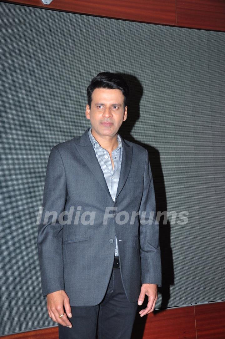 Manoj Bajpayee at the Promotions of his Film Tandav