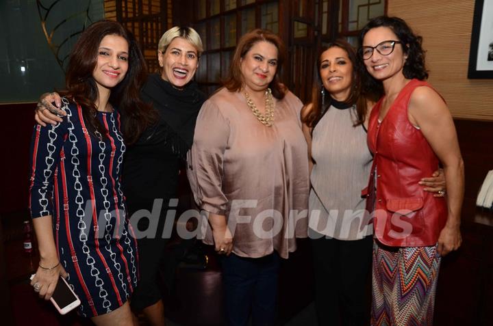 Adhuna Akhtar's Bash with other Hair Stylsists