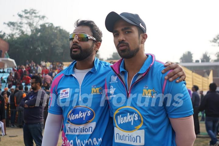 Saqib Saleem at 'Celebrity Cricket League' Match