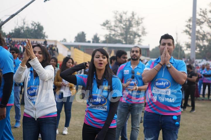 Varun Sharma at 'Celebrity Cricket League' Match