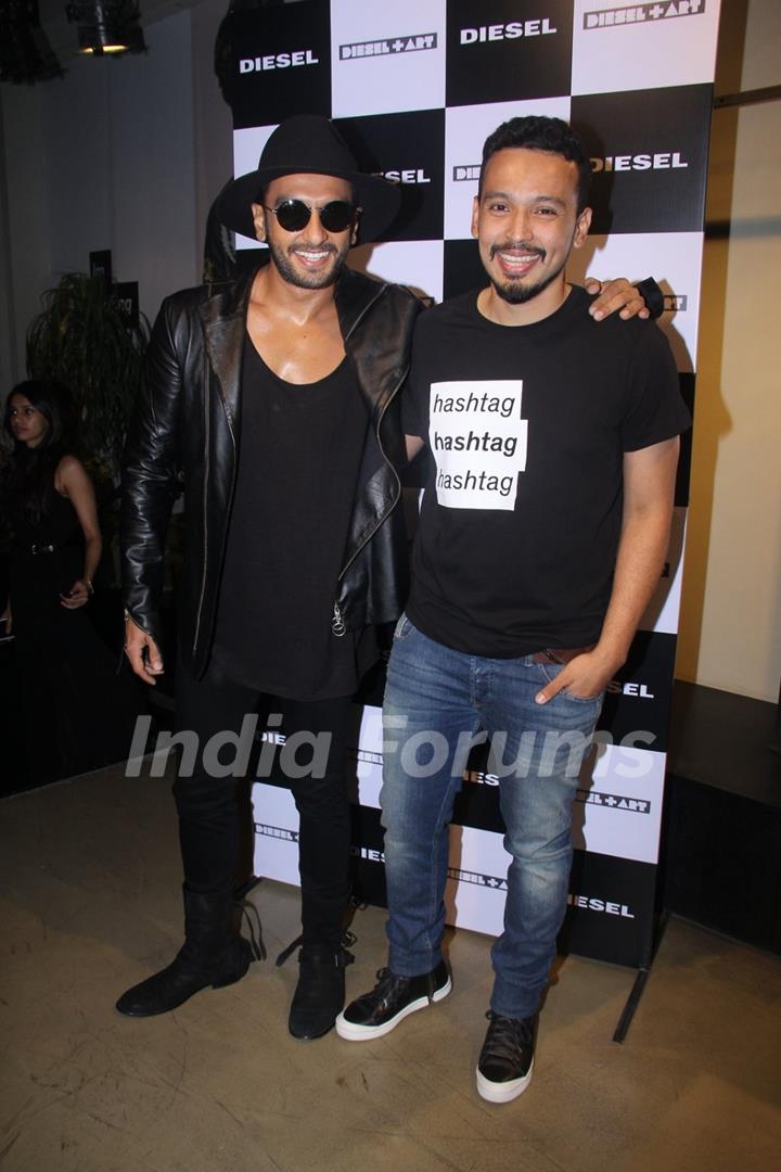 Ranveer Singh at Rohan Shrestha's Hanami Exhibition