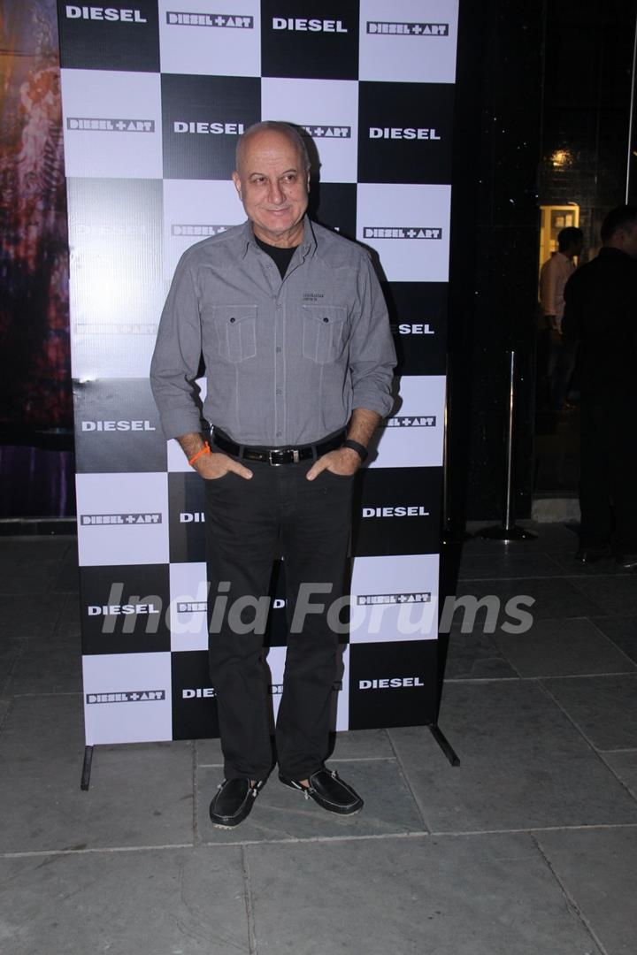 Anupam Kher at Rohan Shrestha's Hanami Exhibition