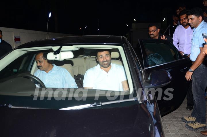 Sunny Deol Snapped at PVR Cinemas - for Ghayal Once Again