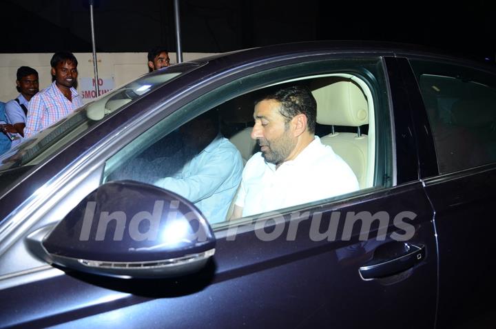 Sunny Deol Snapped at PVR Cinemas - for Ghayal Once Again