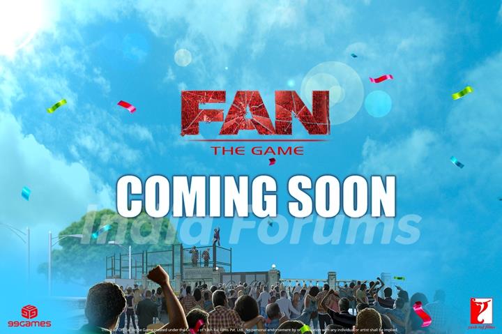 Mobile Game of 'Fan' the movie: psoter