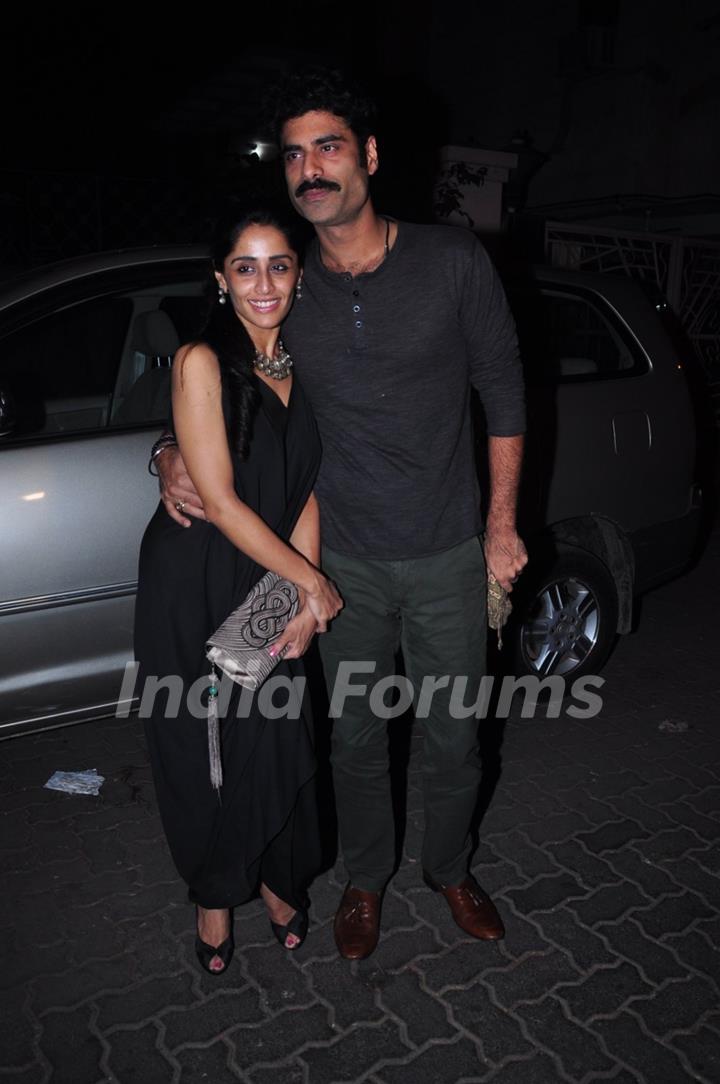 Newly Engaged Sikander and Priya Singh at Anil Kapoor's Bash for 24 Season 2