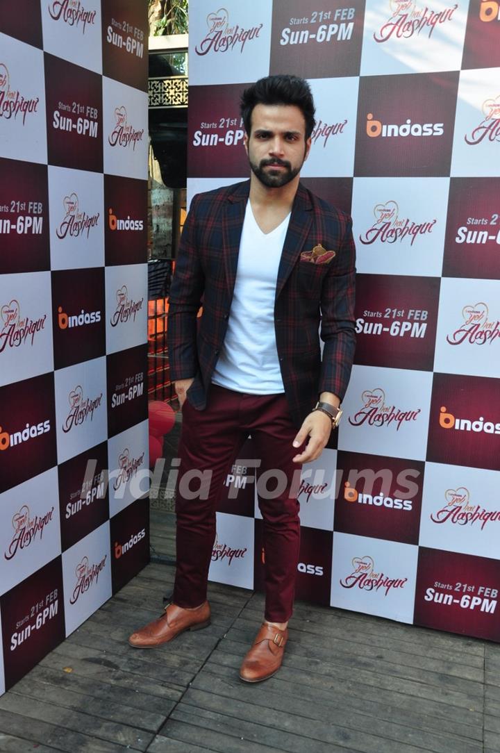 Handsome Rithvik Dhanjani at Launch of Bindass New Show ' Yeh Hai Aashiqui'