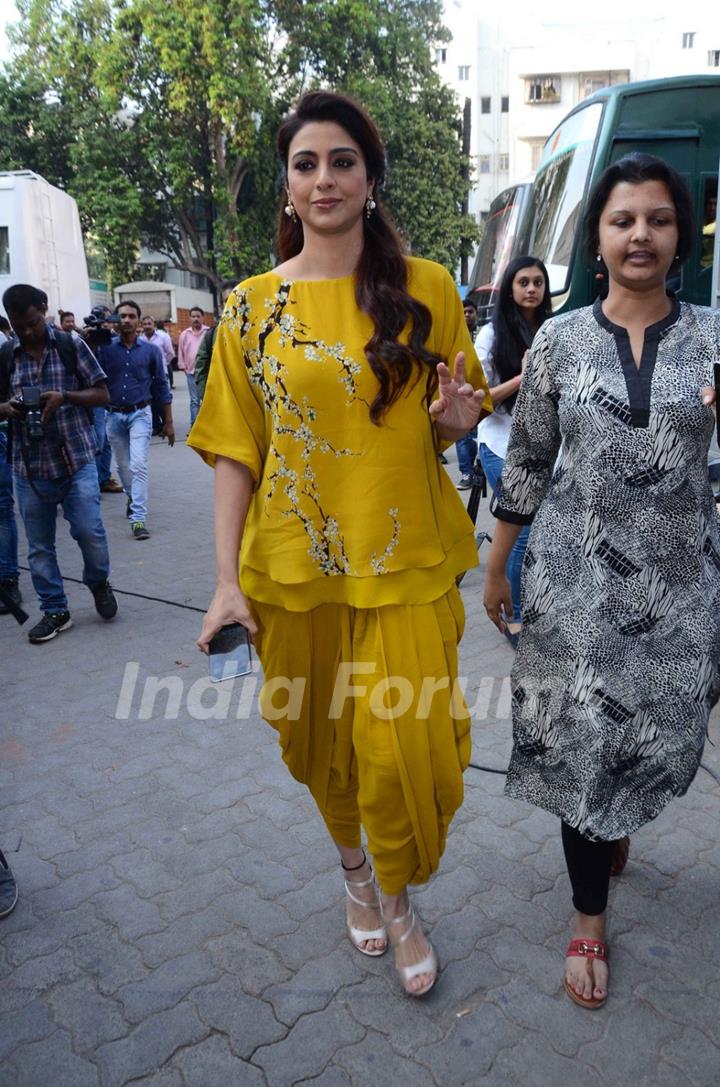 Tabu Snapped at Mehboob Studio!