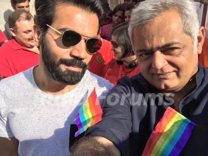 Rajkummar Rao and Hansal Mehta & Aligarh Cast Supports 'Queer Zaadi Gay Pride Rally'