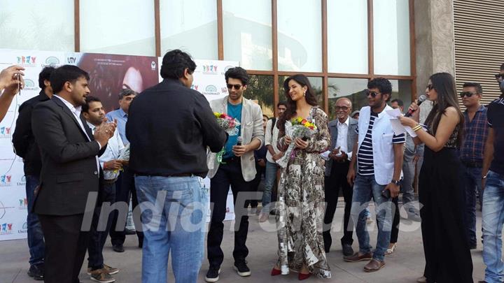 Aditya & Katrina Spread Their Charm in Ahmedabad