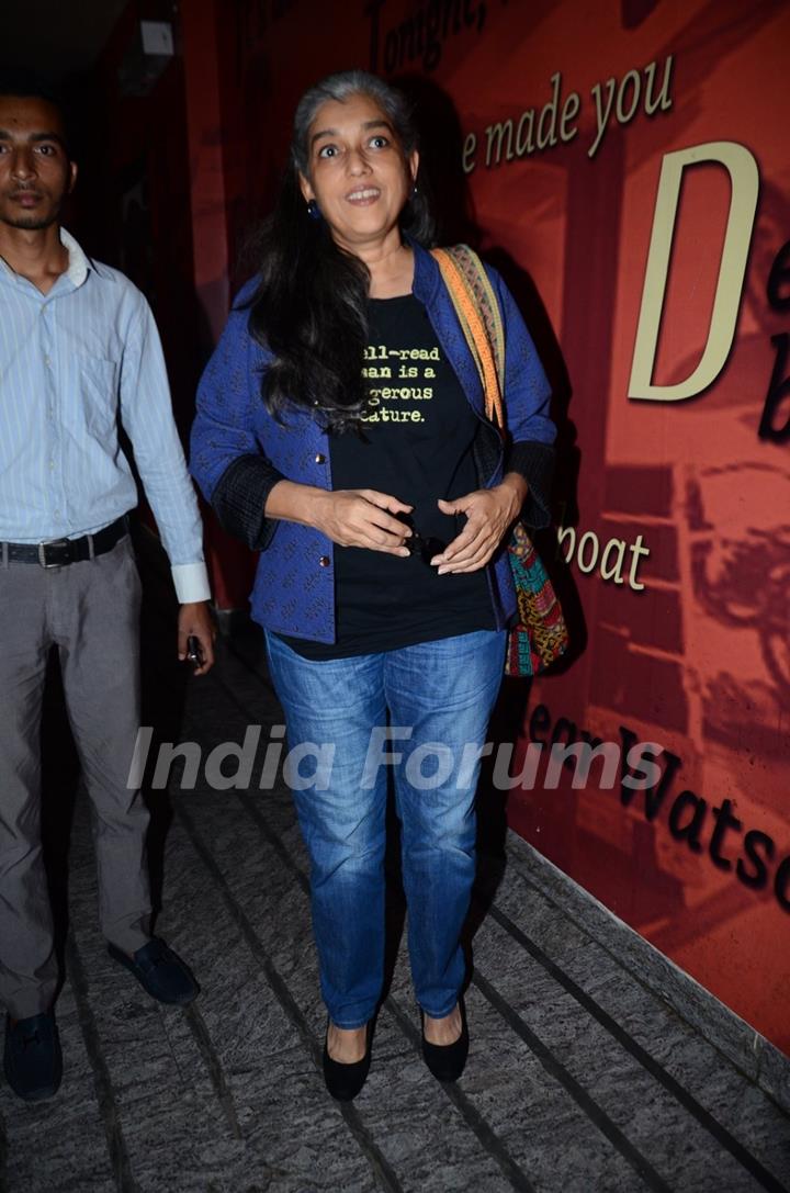 Ratna Pathak Shah at Trailer Launch of Kapoor & Sons