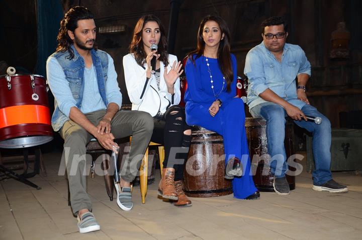 'Banjo' Film Launch: Riteish, Nargis, Krishika and Ravi Jadhav