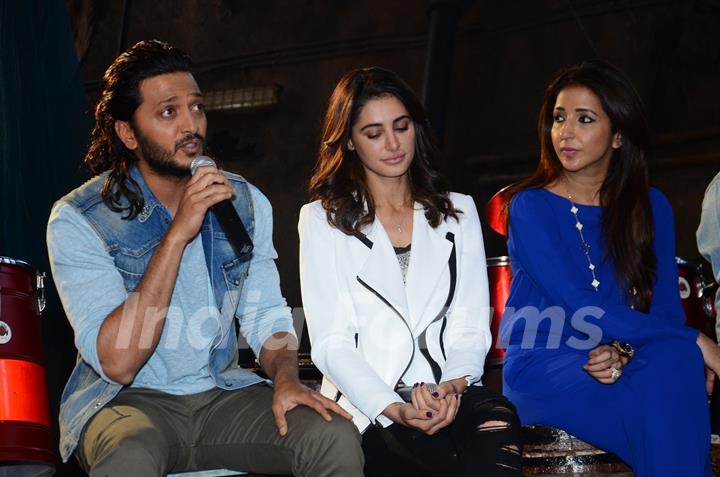 'Banjo' Film Launch: Riteish Deshmukh, Nargis Fakhri and Krishika Lulla