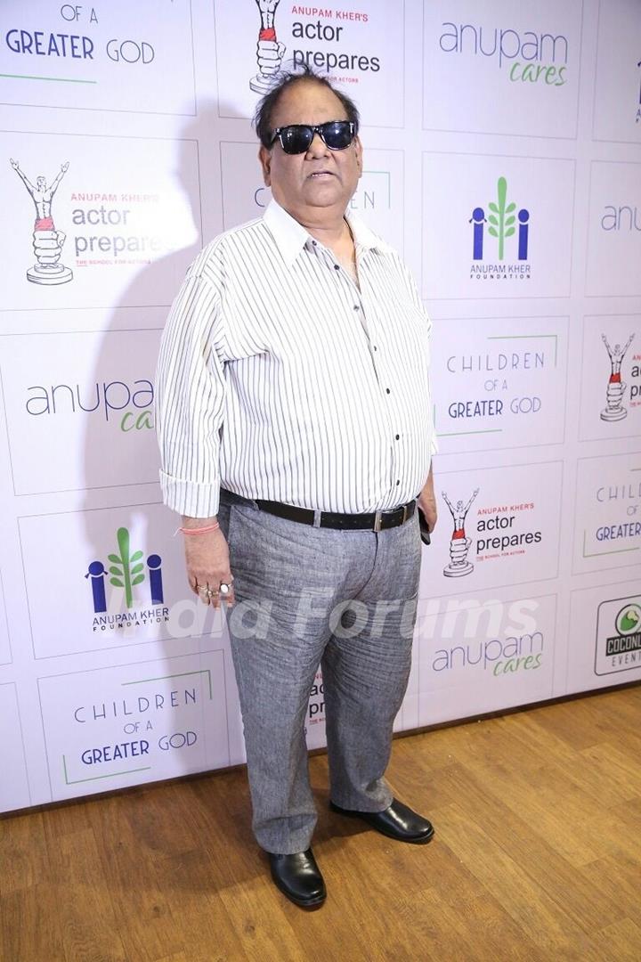 Satish Kaushik at a Charity Event