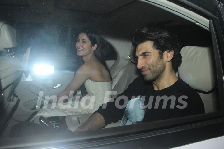 Katrina Kaif and Aditya Roy Kapur attends Special Screening of 'Fitoor'