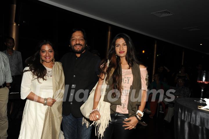 Roopkumar & Sonali Rathod and Doughter Reewa Rathod at Louiz Banks 75th Birthday Celebrations