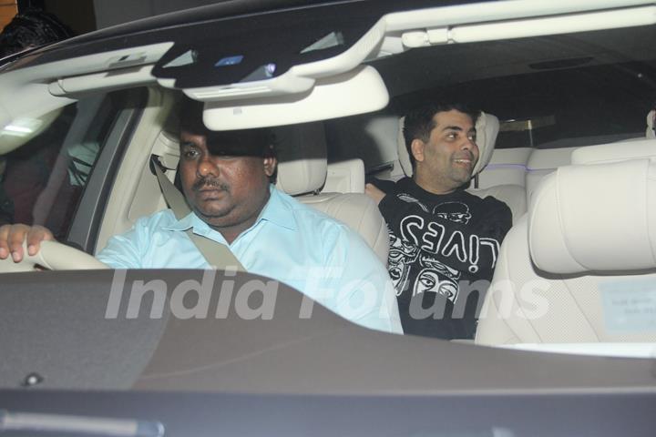 Karan Johar at Special Screening of Fitoor