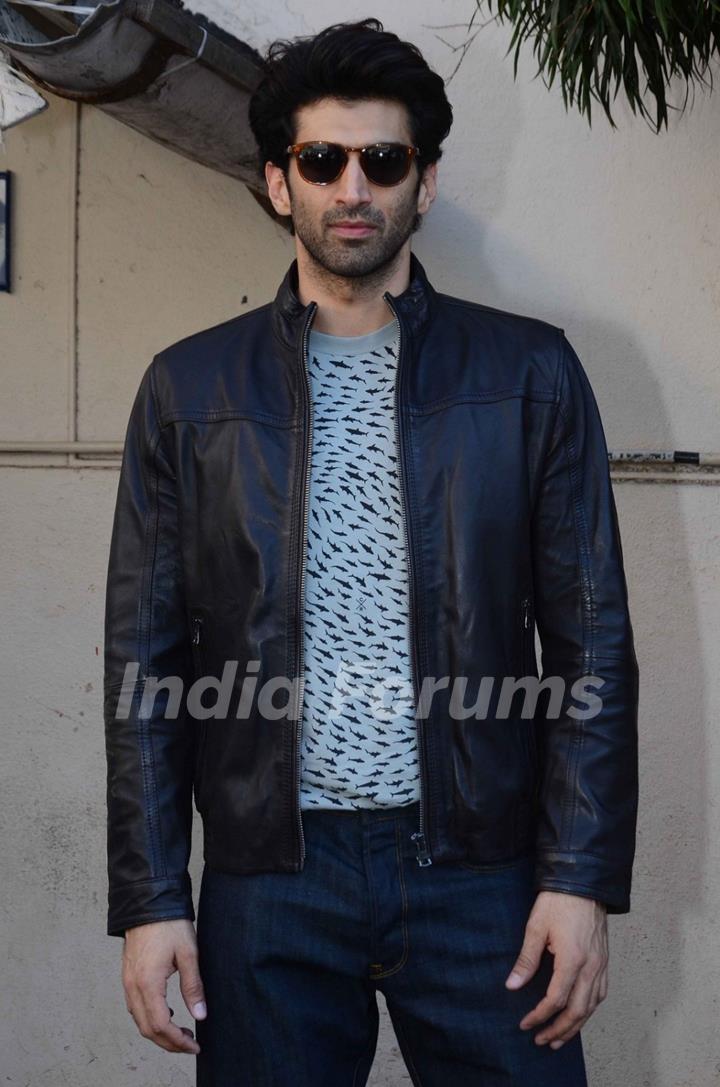 Aditya Roy Kapur  Spotted at Mehboob Studios