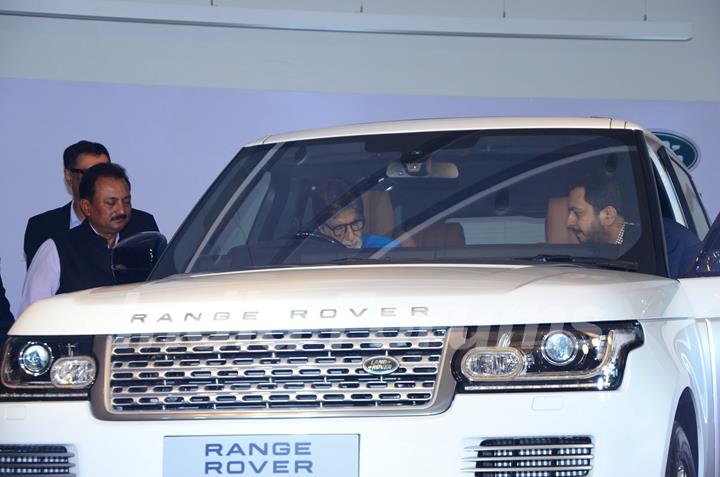 Megastar Amitabh Bachchan at Launch of 'Range Rover'